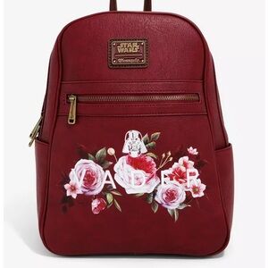 Loungefly Star Wars Darth Vader Floral Mini Backpack - BoxLunch Exclusive